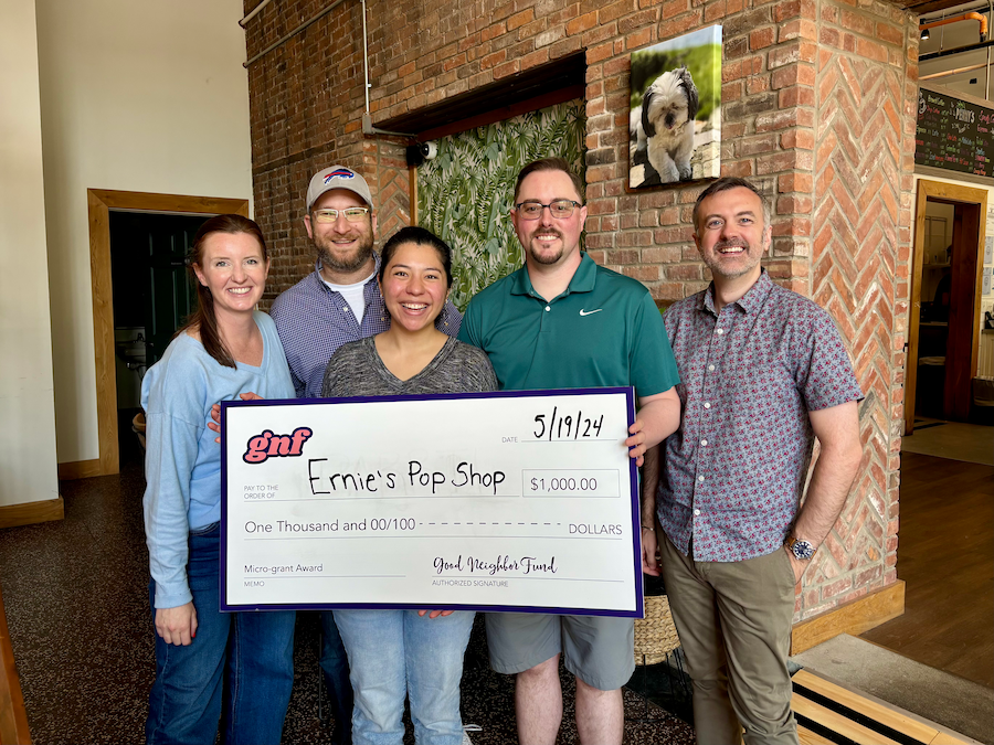 Ernie's Pop Shop - Buffalo small business grant winner